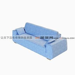 3D三人沙發(fā)模型