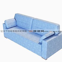 3D雙人沙發(fā)模型