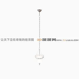 3D餐廳吊燈模型