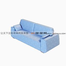 3D雙人沙發(fā)模型