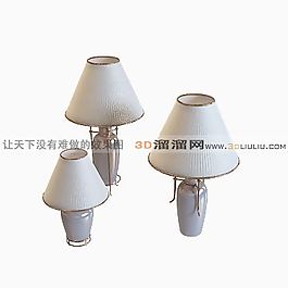 3D臺燈模型