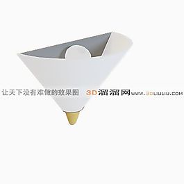 3D床頭壁燈模型