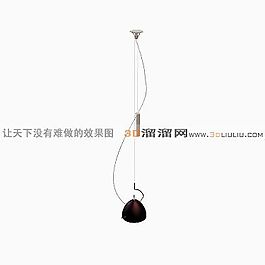 3D餐廳吊燈模型