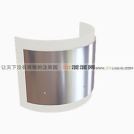 3D壁燈模型