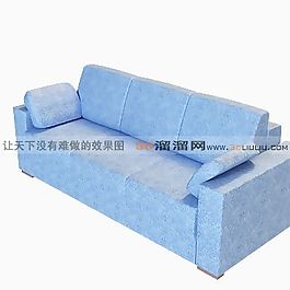 3D三人沙發(fā)模型