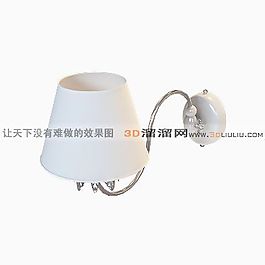 3D床頭壁燈模型