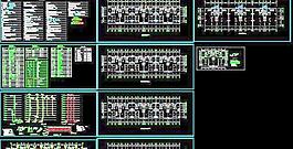 小高層住宅生活及消防給排水設計圖