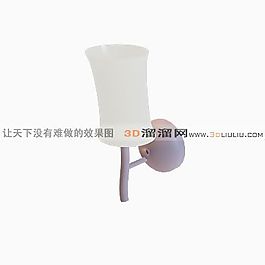 3D床頭壁燈模型