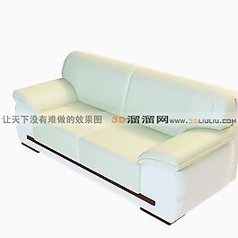 3D雙人沙發(fā)模型