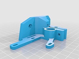 擠出機yruds Mk7 3mm的htd3m帶- E3D hotend