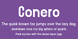 Conero字體