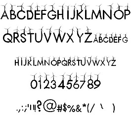 捕捉風(fēng)的字體