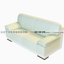 3D雙人沙發(fā)模型