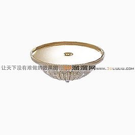 3D吸顶灯模型