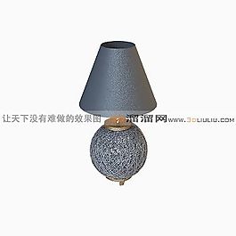 3D臺(tái)燈模型