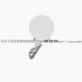 3D床頭壁燈模型