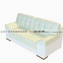 3D雙人沙發(fā)模型