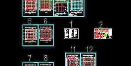 丙類四層庫房電氣設計施工圖