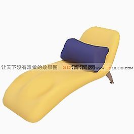 3D沙發(fā)躺椅模型