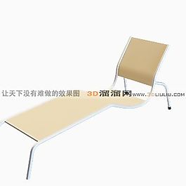 3D躺椅模型