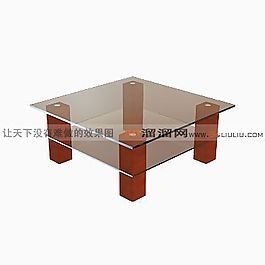 3D茶幾模型