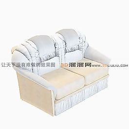 3D雙人沙發(fā)模型
