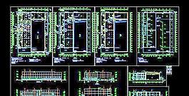 三层冷库建筑全套施工图