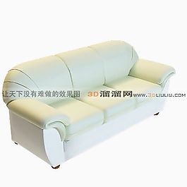 3D三人沙發(fā)模型