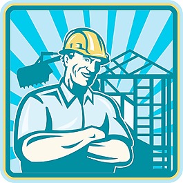 建筑工程師工長工人