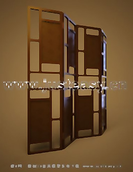 中國的屏風，屏風裝飾，復古的墻壁，木制家具