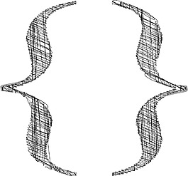 手绘字体矢量插画