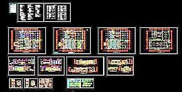 全套學校圖書館建筑施工圖