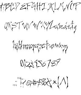 creepygirl字體