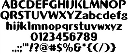 chape1al字體