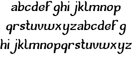 貓的眼睛字體