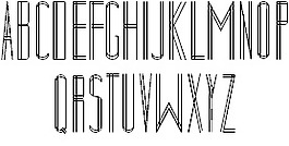 收集的裝飾字體
