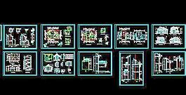 三層現(xiàn)代風(fēng)格別墅建筑設(shè)計(jì)圖&nbsp;19x15