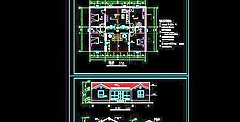 典型农村住宅设计图 14x11