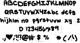 CD字體