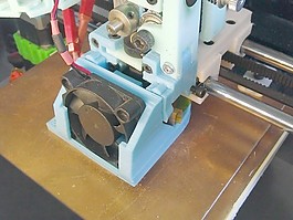 solidoodle MK5擠出機的風扇罩