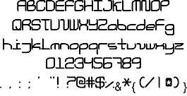 信使現在字體
