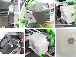 風(fēng)道設(shè)置NEMA17冷卻器
