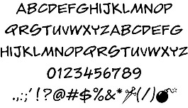 cybercomix字体