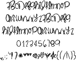 dirtypop字體