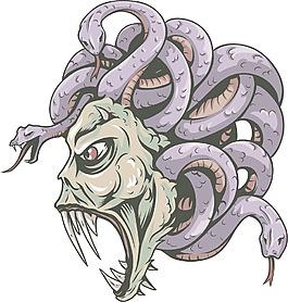 神話人物矢量元素