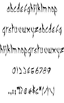 CBE的字体
