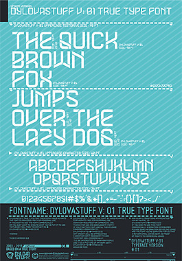 dylovastuff字體