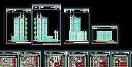 百盛苑建筑設計方案建施圖加效果圖
