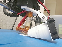 對于Prusa I3格雷戈可調節風機安裝