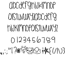 digitallove字體